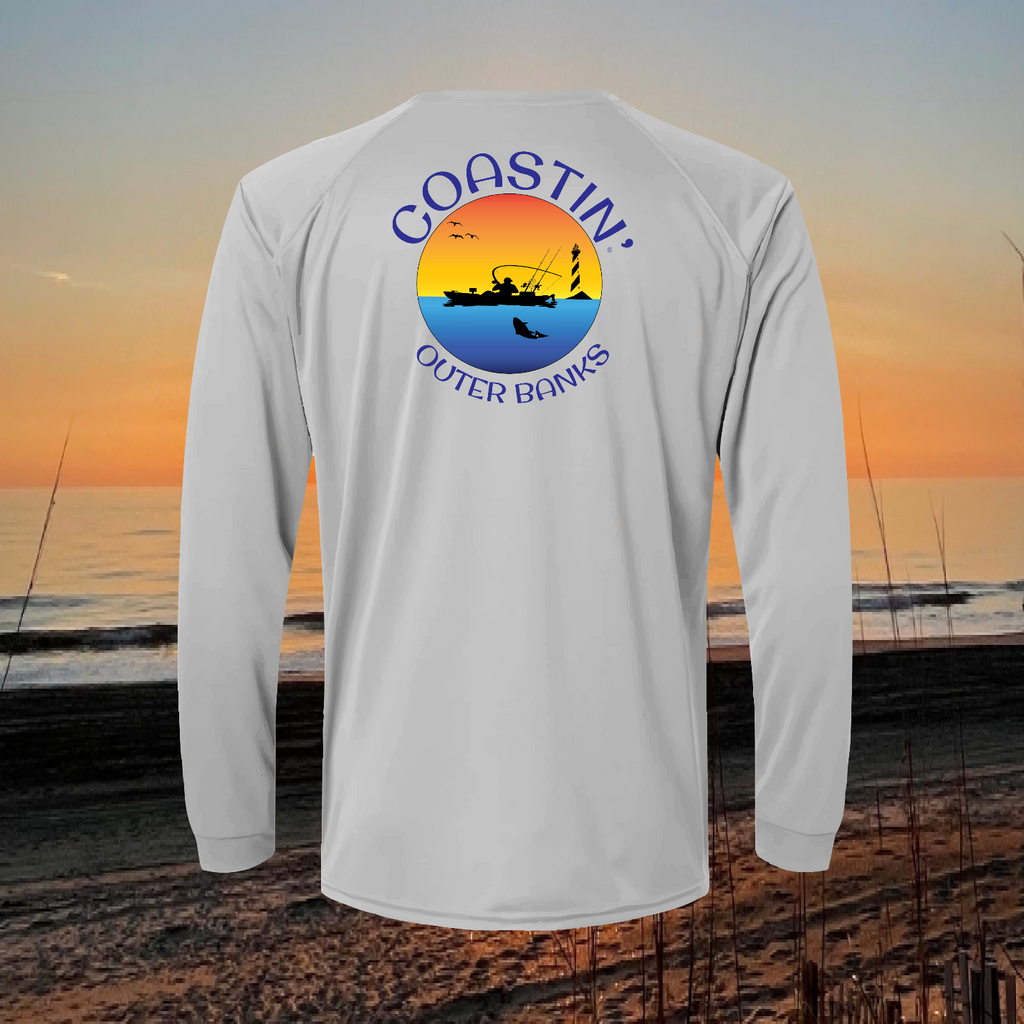 Kayak Fishing SPF Long Sleeve Shirt