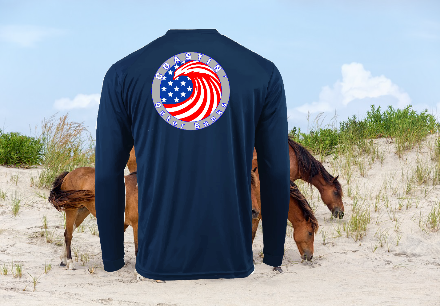 American Wave SPF Long Sleeve Shirt
