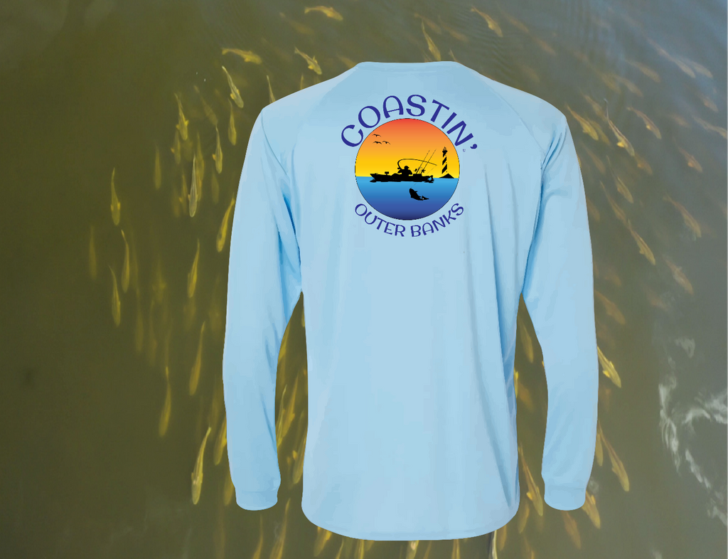Kayak Fishing SPF Long Sleeve Shirt