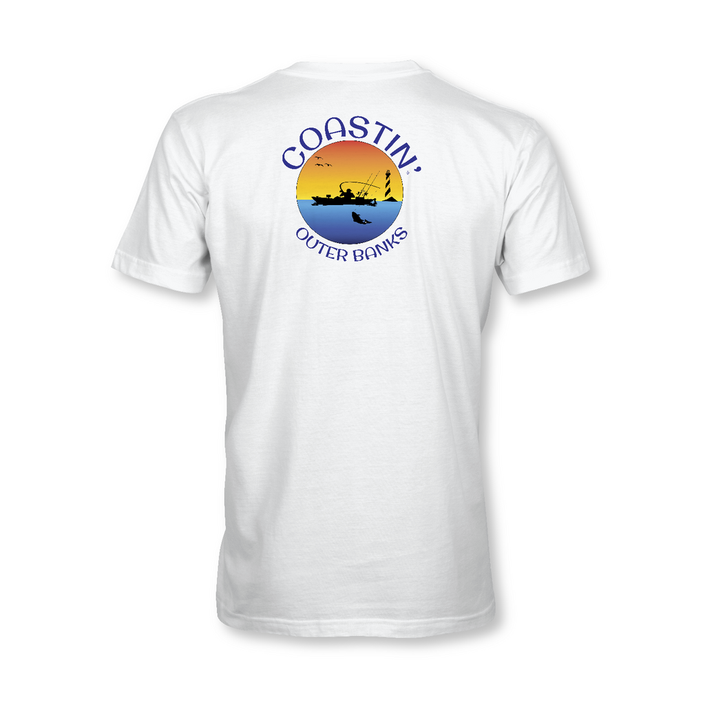 Kayak Fishing Logo Short Sleeve Shirt