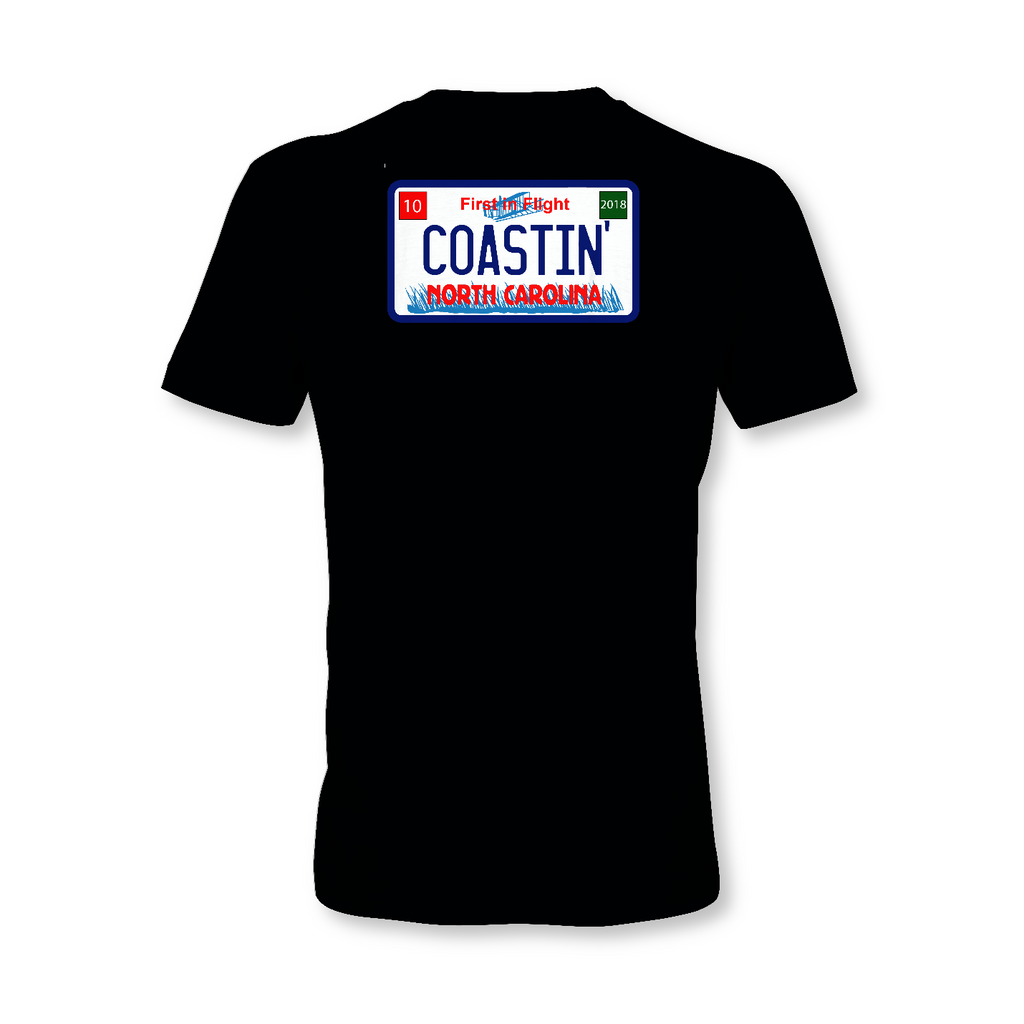 North Carolina License Plate Logo Short Sleeve Shirt