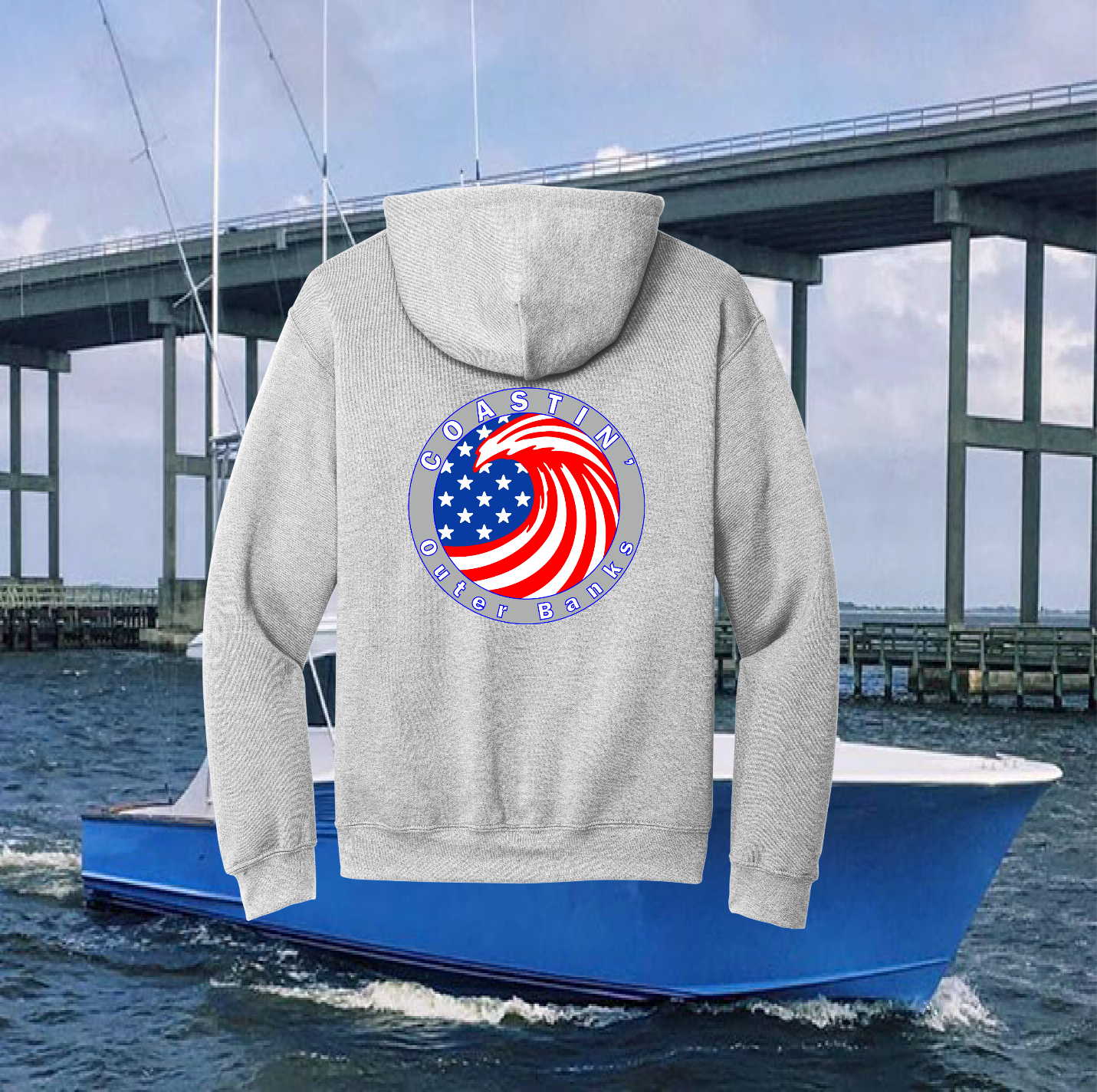 American Wave Hoodie