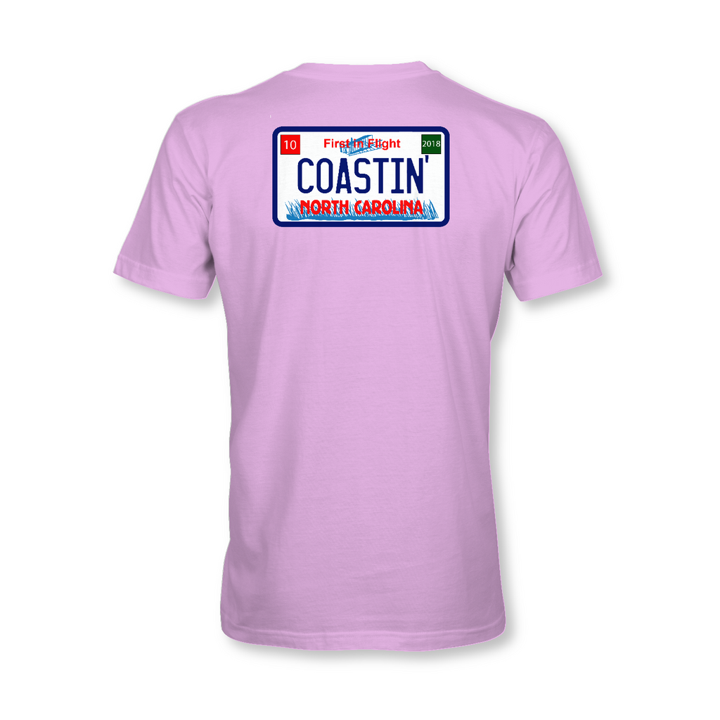 North Carolina License Plate Logo Short Sleeve Shirt