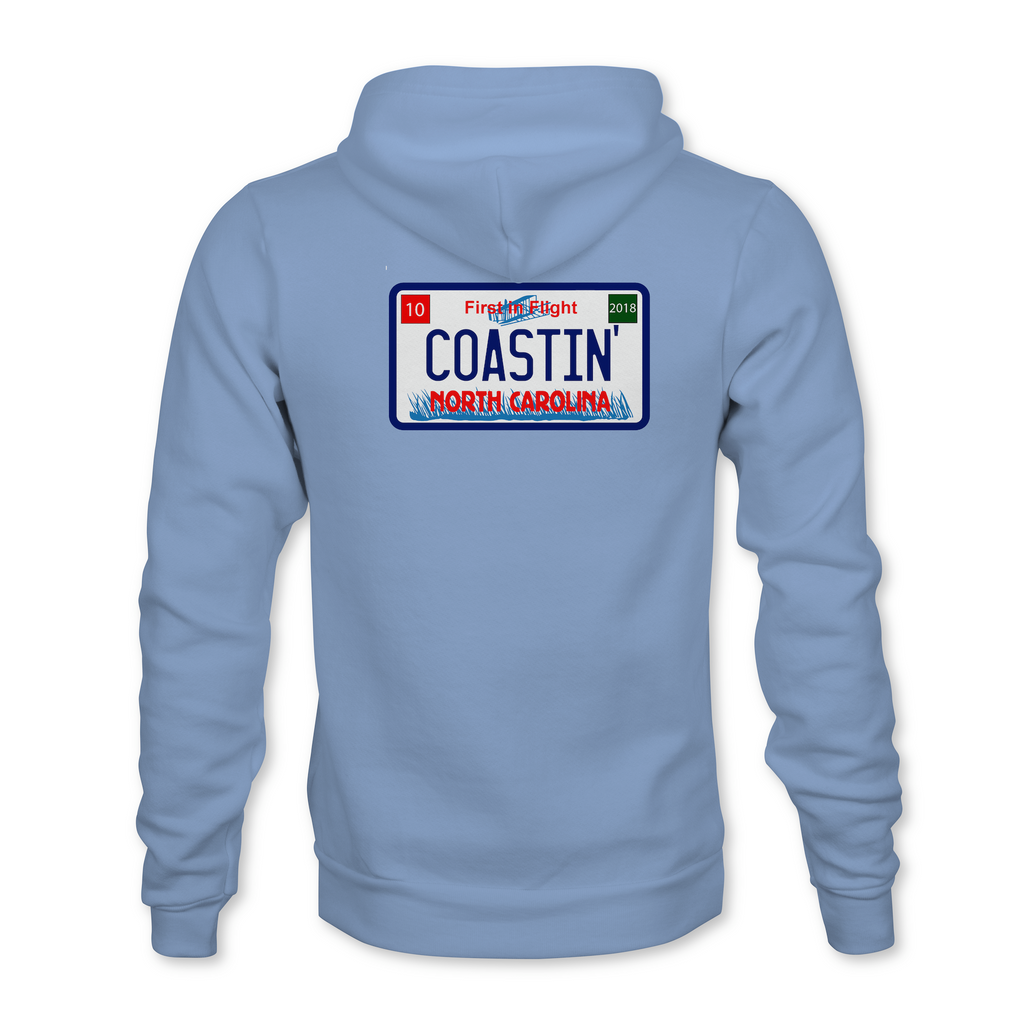 North Carolina License Plate Hoodie