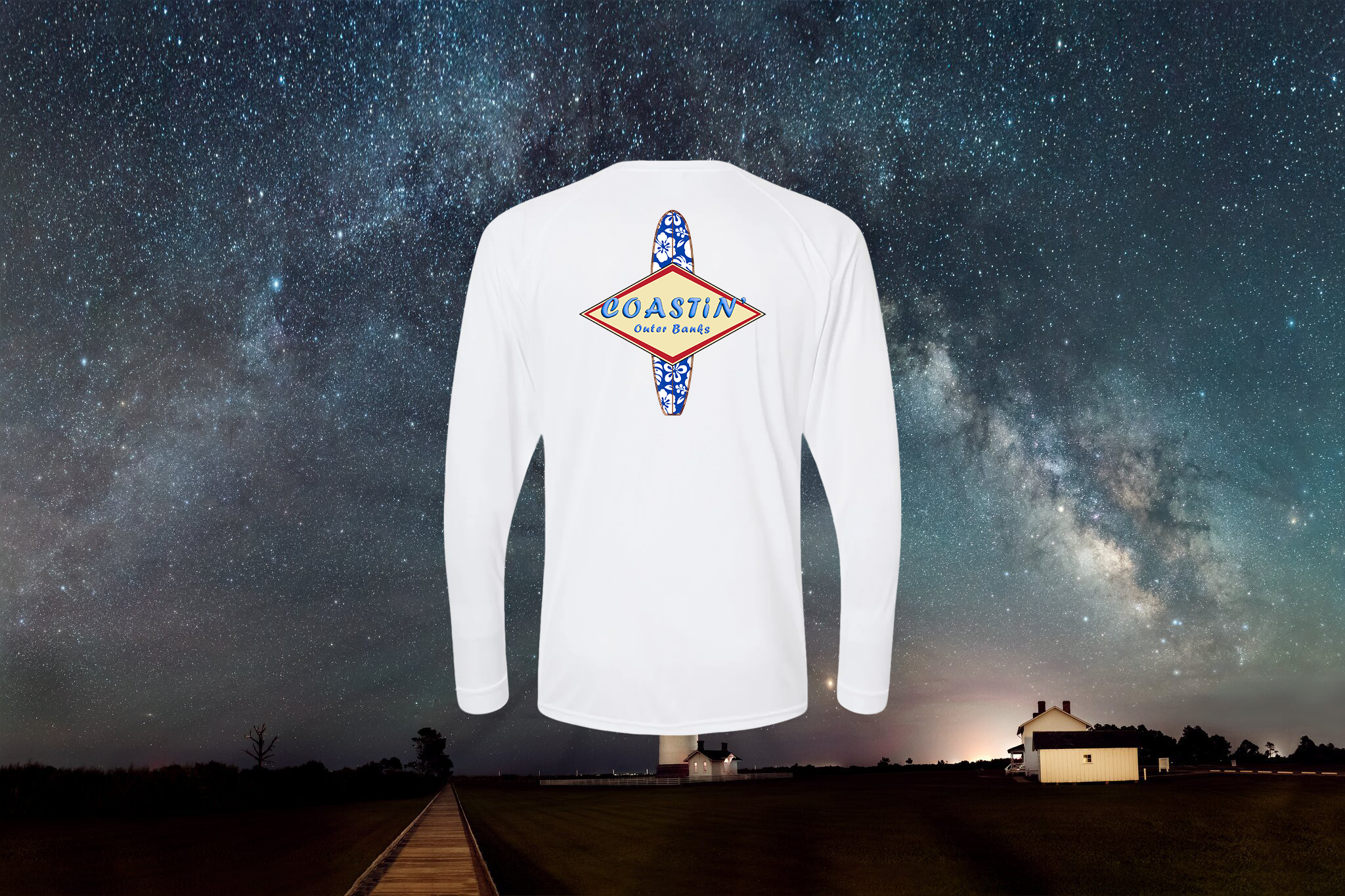 Retro SPF Long Sleeve Shirt