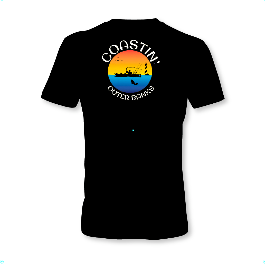 Kayak Fishing Logo Short Sleeve Shirt